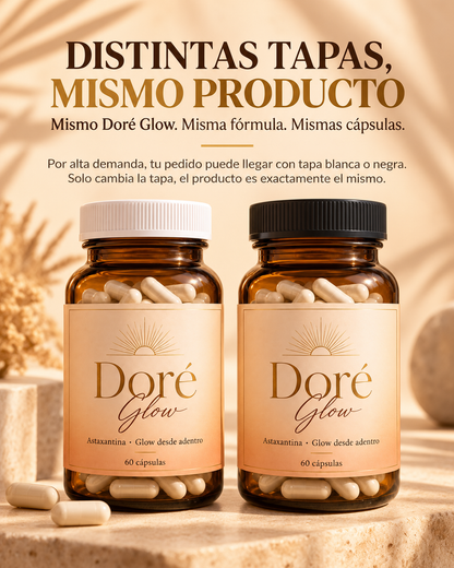 Doré Glow - Cápsulas Bronceadoras